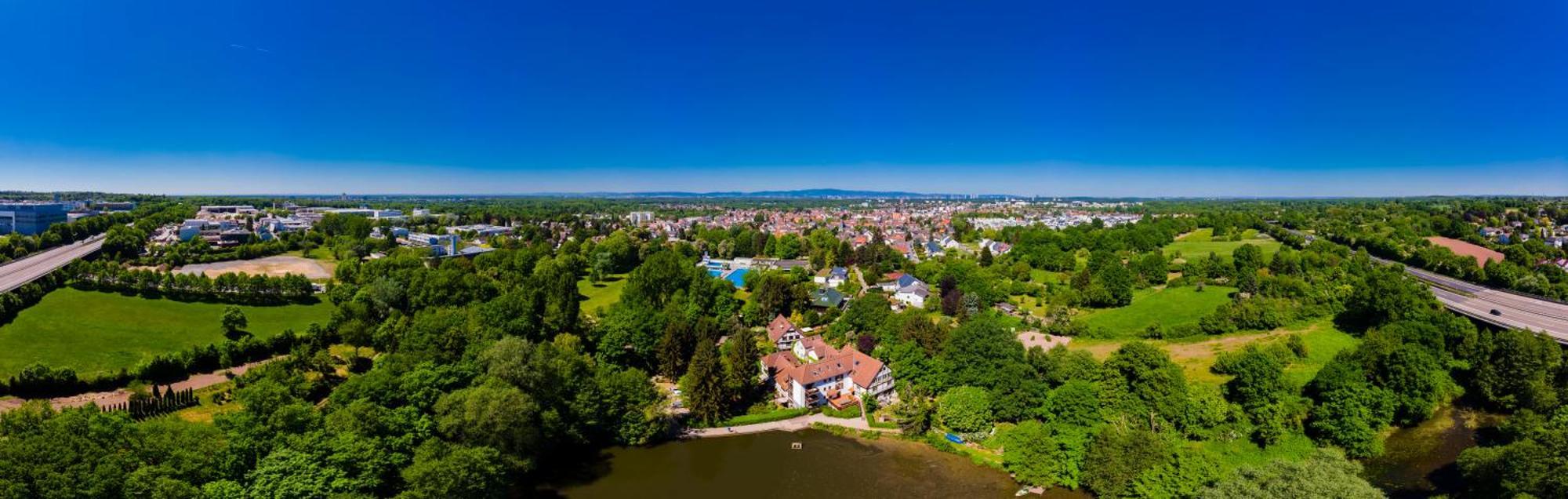 Einliegerwohnung In Einer Muehle Vor Den Toren Frankfurts, Ideal Fuer Messegaeste Oder Stop Over Dreieich Exterior foto