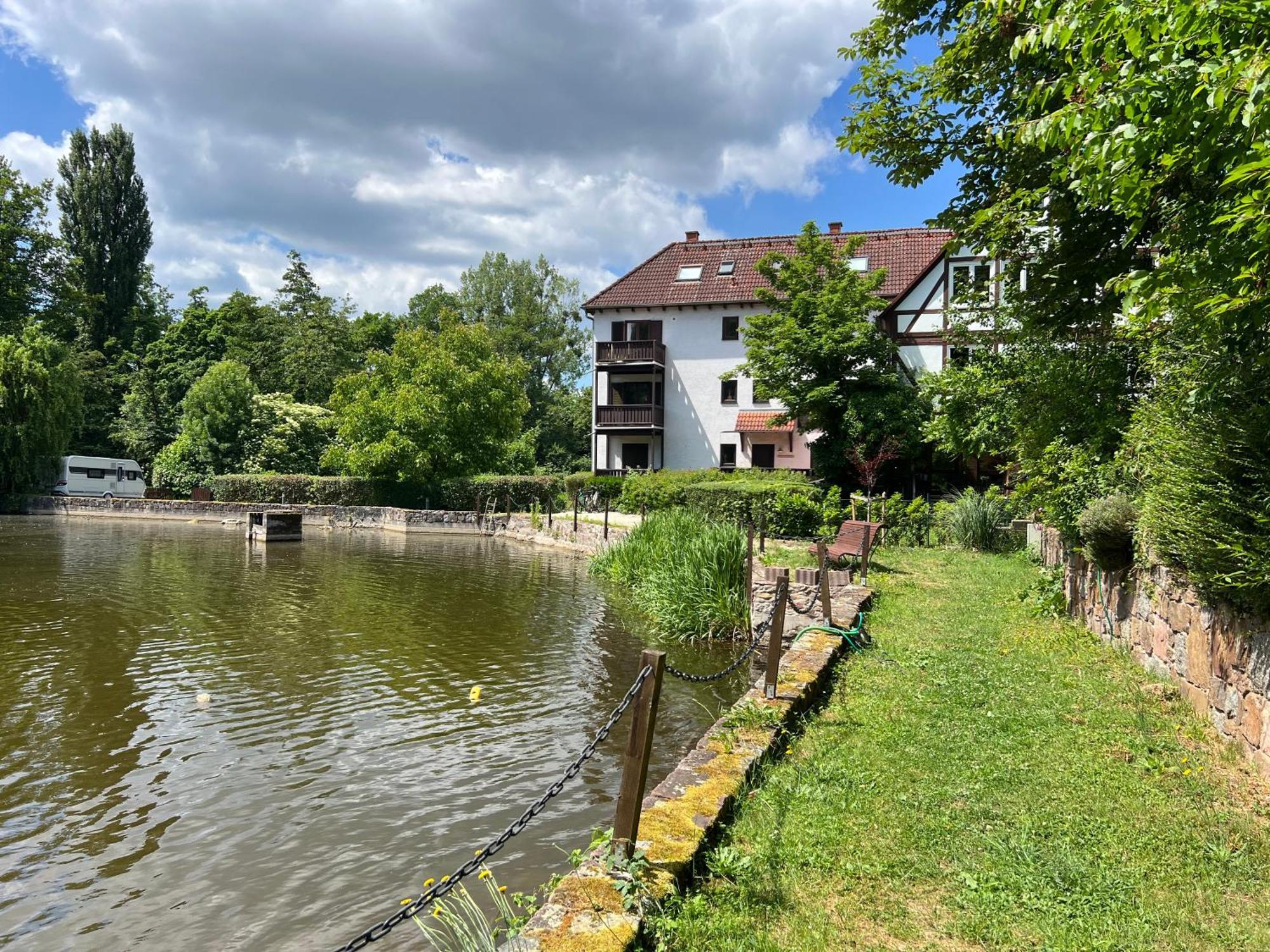 Einliegerwohnung In Einer Muehle Vor Den Toren Frankfurts, Ideal Fuer Messegaeste Oder Stop Over Dreieich Exterior foto